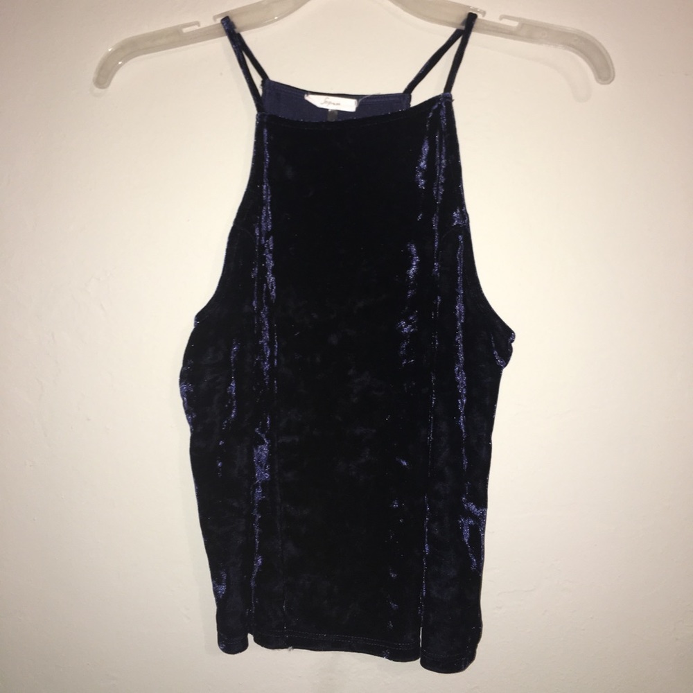 Midnight blue velvet